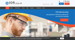 Desktop Screenshot of ior.org.uk