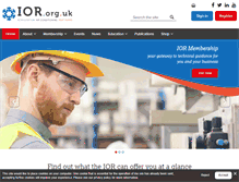 Tablet Screenshot of ior.org.uk